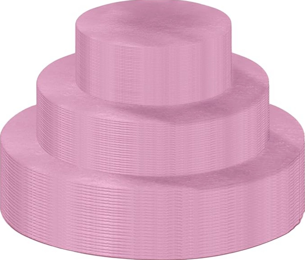 FabricLA Felt Plate Storage Dividers Protectors - 48 Pieces | Round Felt Plate Separators in 3 Sizes